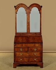 Queen Anne Style Bureau Cabinet C.1900