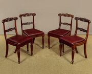 Set Of Four Regency Rosewood Dining Chairs C.1820