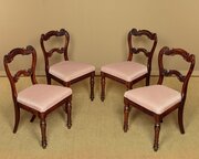Set Of Four Rosewood Dining Chairs C.1860