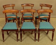 Set Of Six Mahogany Dining Chairs C.1835