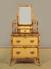 Small Bamboo Dressing Table C.1890