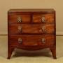 Small Bow Front Chest of Drawers c.1820
