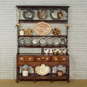 Small Cottage Welsh Dresser & Rack C.1800