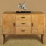 Small Heals Limed Oak Sideboard c.1920