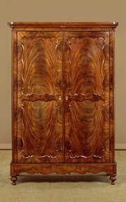Small Mahogany Wardrobe C.1820
