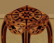 Specimen Wood Plant Stand Or Torchere C.1900