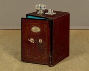 Steel Safe With Keys By Cartwright & Sons. C.1890