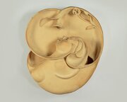 Terracotta Wall Plaque C.1950