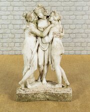 Three Graces Garden Statue