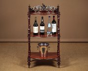 Three Tier Mahogany Dumb Waiter C.1860.