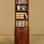 Very Narrow Pencil Bookcase c.1960