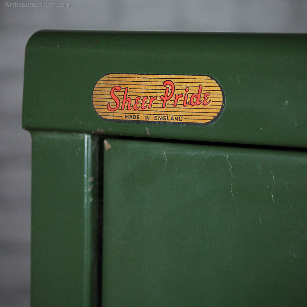 Antiques Atlas Vintage Painted Steel Filing C.1960.