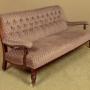 Long Walnut Sofa by Blain of Liverpool c.1870