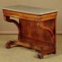 Walnut & Marble Top Console Table c.1860