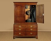 Welsh Oak Tack Cupboard C.1810