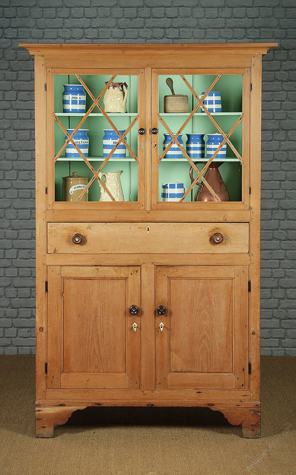 Welsh Pine Kitchen Cupboard C.1820. Antiques Atlas
