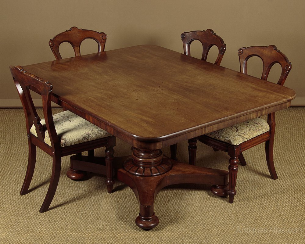 William IV Mahogany Dining Table C.1835 - Antiques Atlas
