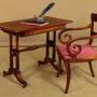 William IV Walnut Writing Table c.1835