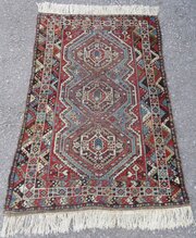 Antique Khamseh Arab Rug. 148cm X 103cm.