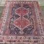 Antique Qashqai Tribal Rug. 189cm X 152cm.