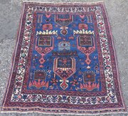 Collectors Early Antique Afshar Tribal Rug. 145cm 