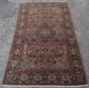 Fine Antique Kashan Rug. 206cm X 130cm.