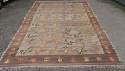 Turkish Bessarabian Large Kilim Carpet Rug. 345cm 