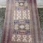 Unusual Afghan Rug. 179cm X 94cm.