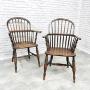 Pair of Stickback Windsor Armchairs