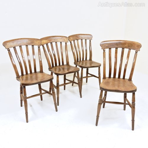 Set Of 4 Kitchen Chairs Antiques Atlas