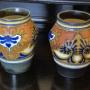 Gouda Rhodian Pair Medium Vases 451 & 951 Holland