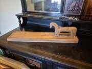 Scandinavian Wooden Folk Art Wooden Mangle Horse