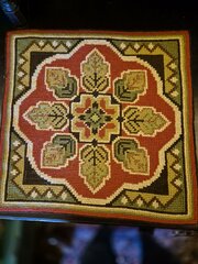 Scandinavian Woolwork Panel In Celtic Style (3)