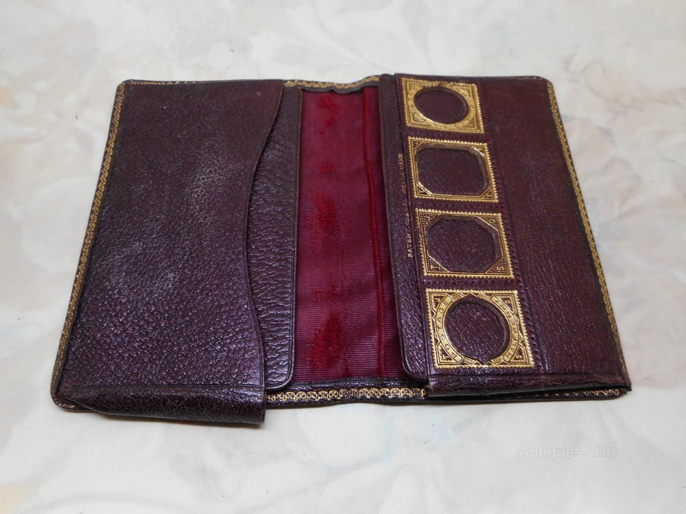 Antiques Atlas A Leather Stamp Case. C 1880