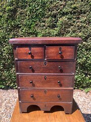Victorian Miniature Chest Of Drawers