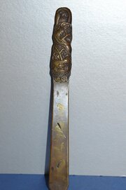 Japanese Bronze Letter Opener, C1880