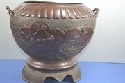 Large 43kg Chinese Bronze Bowlc1850