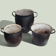 Cast Iron/enamel Planters