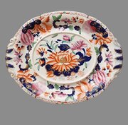 Ironstone Platter By Hicks & Meigh Circa 1820