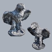 Lifesize Concrete Eagles