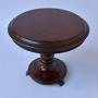Sales Sample Size. Mahogany, Model Tilt Top Table