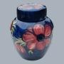 William Moorcroft Lidded Ginger Jar Signed WM