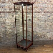 1900s Mahogany Shop Display Cabinet