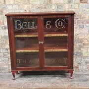 1910s Apothecary Display Cabinet