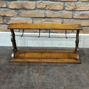 1910s Cast Iron And Beech Paper Roll Dispenser