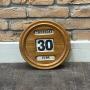1930s Oak Wall-Mounted Perpetual Calendar
