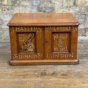 1930s Oak Watchmaker’s Cabinet