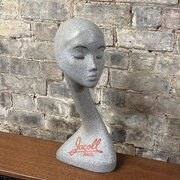 1950s Jacoll Hats Millinery Display Head