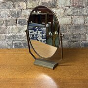 1950s Oval Dressing Table Mirror