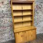 A High Quality Solid Oak Bookcase From The 1950s.